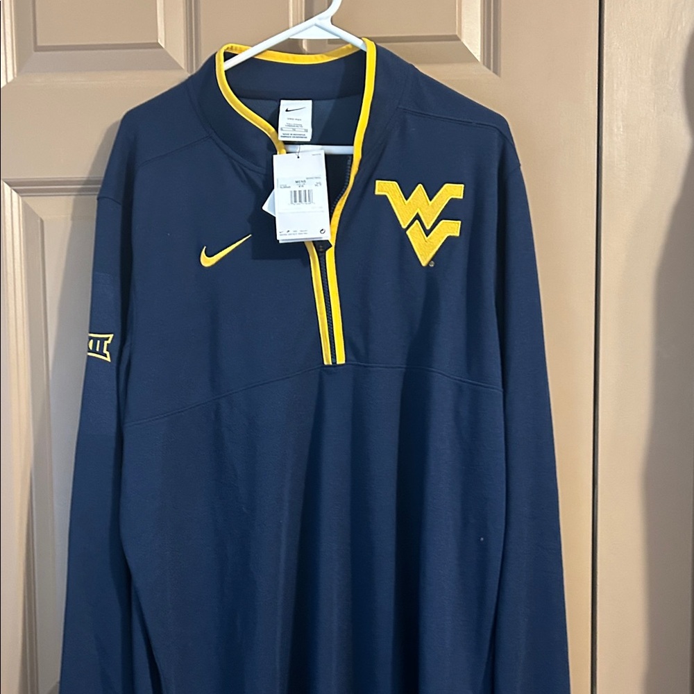 Nike Navy Pullover with Yellow WV Crest
